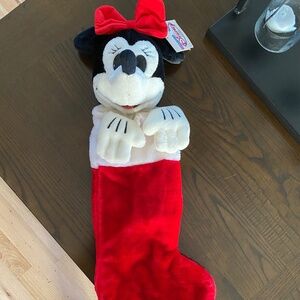 3 Vintage Disney plush  Christmas stockings